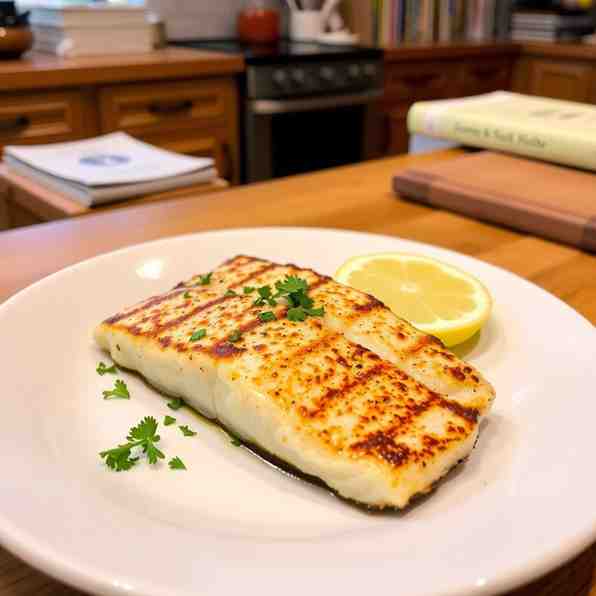 Perfect Pan-Seared Halibut Steaks - Easy Home Recipe